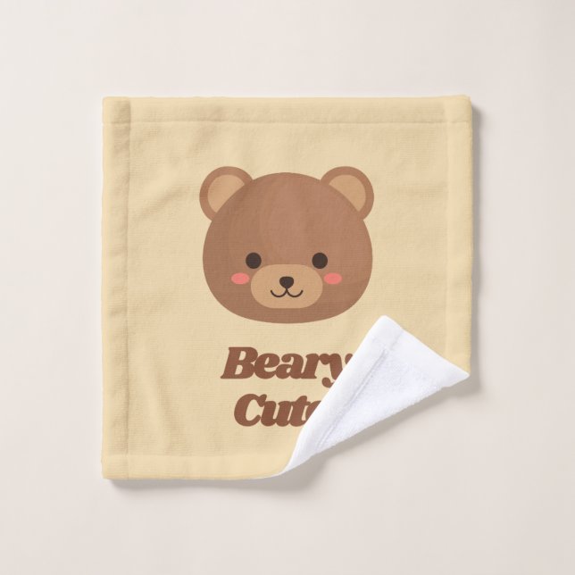 Teddy Bear Wash Cloth  (Wash Cloth)