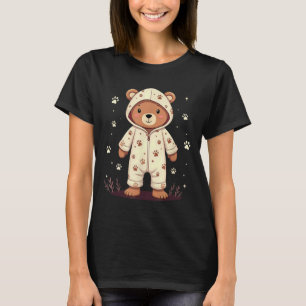 Teddy Bear Wearing Pajamas  T-Shirt