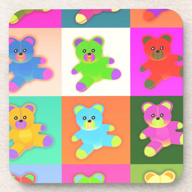 teddy bears coaster (Front)