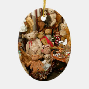 Teddy Bears Collectors Paradise Ceramic Ornament
