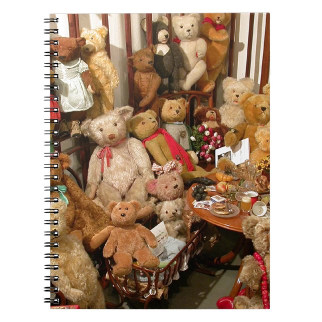 Teddy Bears Collectors Paradise Notebook (Front)