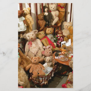 Teddy Bears Collectors Paradise Stationery