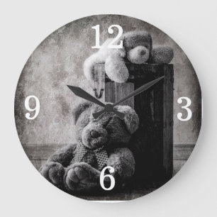 Teddy Bears Large Clock
