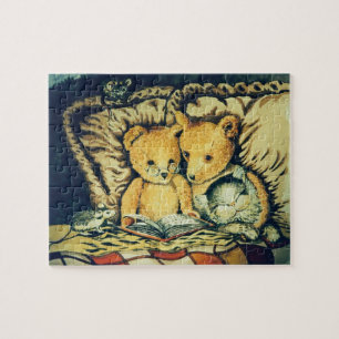 Teddy Bears Reading Jigsaw Puzzle