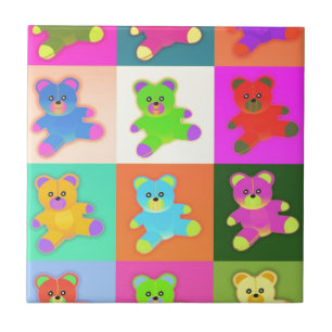 teddy bears tile