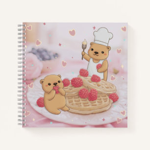 Teddy Bears & Waffles Notebook