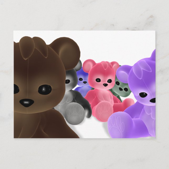 Teddy Bearz Group Postcard (Front)