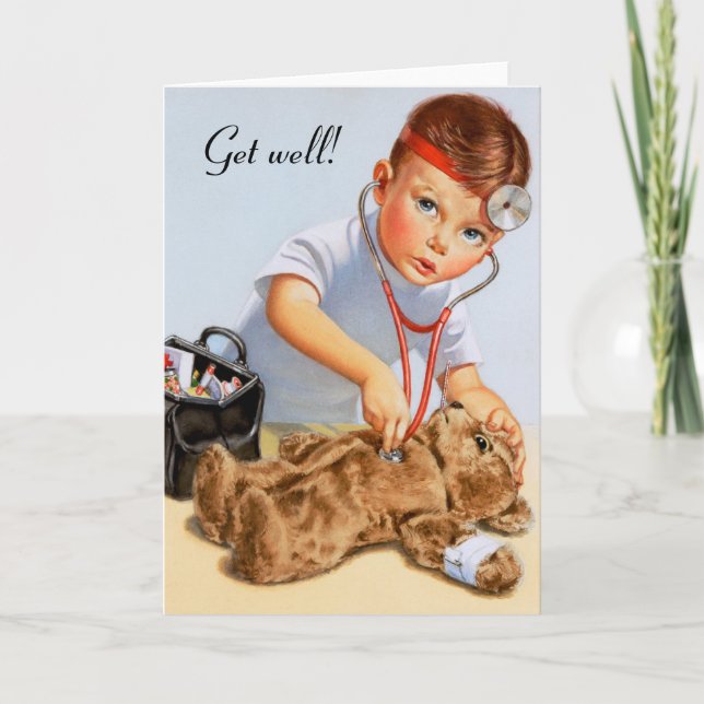 Teddy Checkup Card (Front)