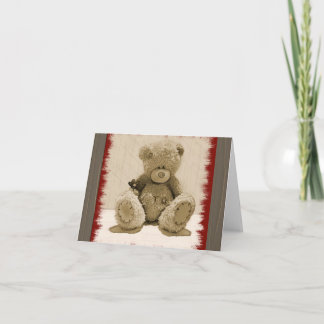Teddy for You Note Card