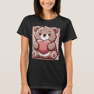Teddy Love Heart T-Shirt