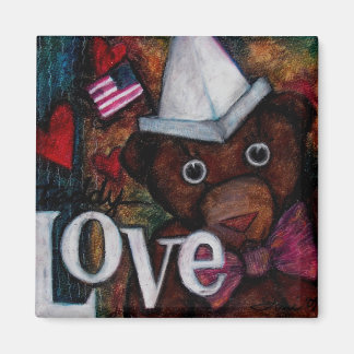 Teddy Love Magnet