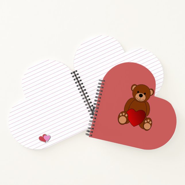 Teddy Love Notebook (Inside)