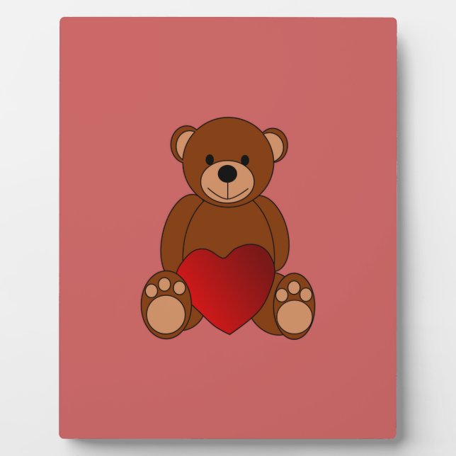 Teddy Love Plaque (Front)