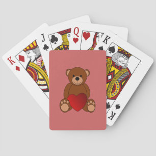 Teddy Love Playing Cards