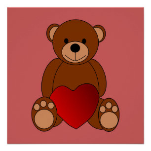 Teddy Love Poster