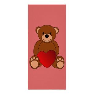 Teddy Love Rack Card