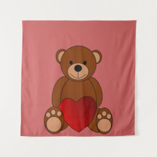 Teddy Love Tapestry