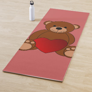 Teddy Love Yoga Mat