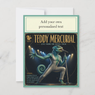 Teddy Mercurial Album; a Parody