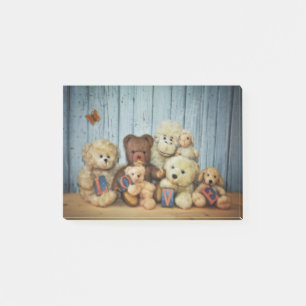 Teddy mit Freunde Post-it Notes