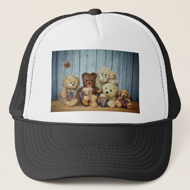 Teddy mit Freunde Trucker Hat (Front)