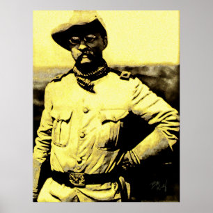 Teddy on Campaign Poster