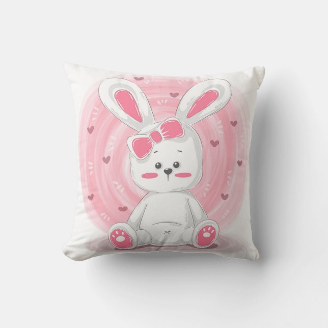 Teddy Rabbit Cushion (Front)