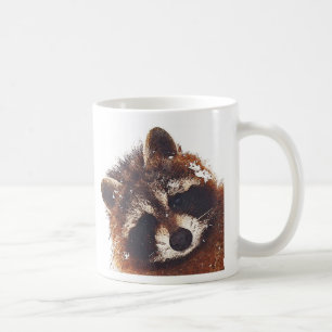 Teddy Racoon Coffee X 2 Mug