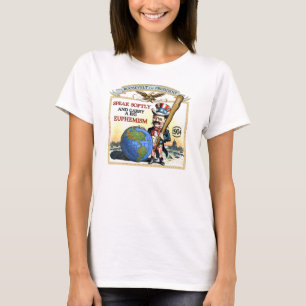 Teddy Roosevelt 1904 Campaign (Ladies LIght Shirt) T-Shirt