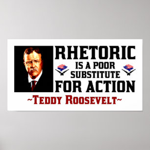 Teddy Roosevelt: A Time For Action Poster