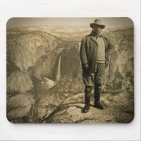 Teddy Roosevelt Glacier Point Yosemite Valley