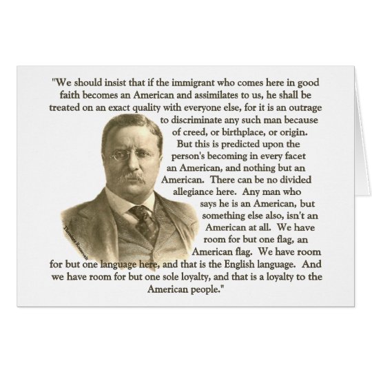 Teddy Roosevelt Quote Card