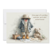 Teddy Safari Explorer – 1st Birthday