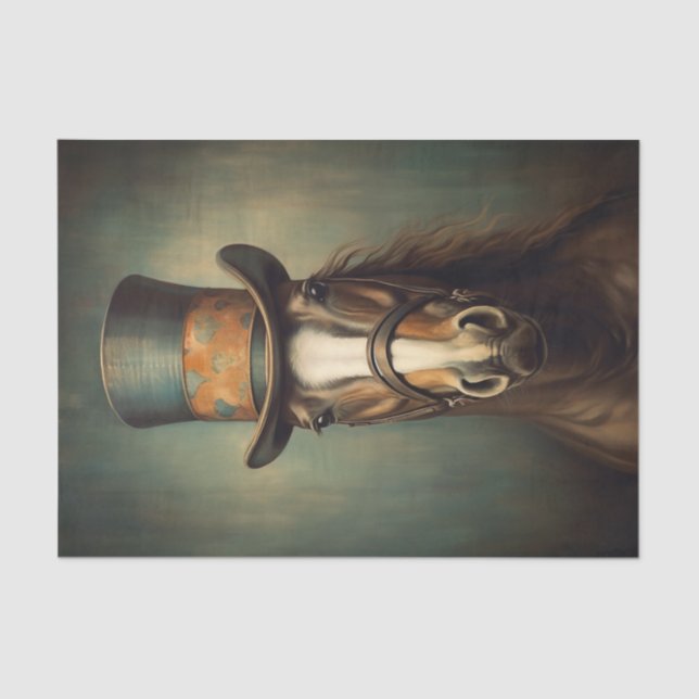 Teddy the Horse Tissue Paper (Front)