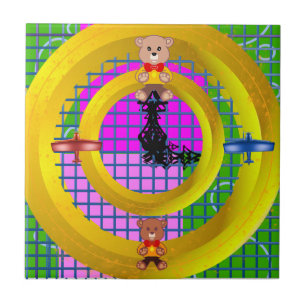 Teddy to Plane Ceramic Tile