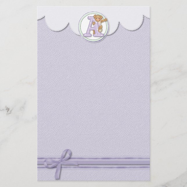 Teddy Tots A Stationery (Front)