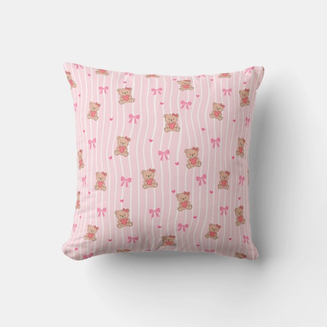 Teddy & Twinkle Cushion (Front)