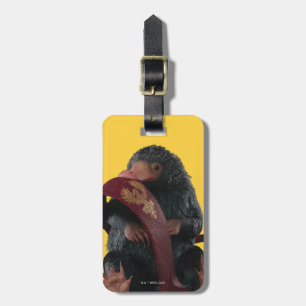 Teddy With Tie Graphic Luggage Tag