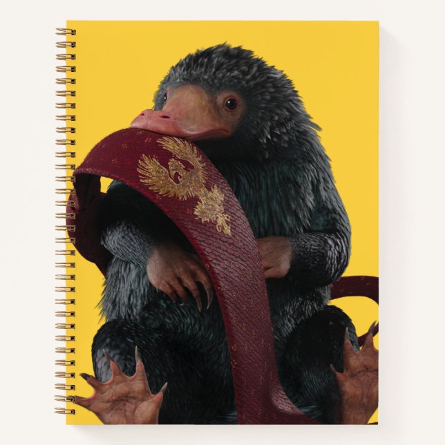 Teddy With Tie Graphic Notebook (Front)