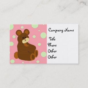 Teddybear Business Card