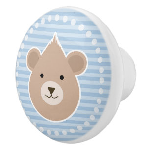 Teddybear Ceramic Knob