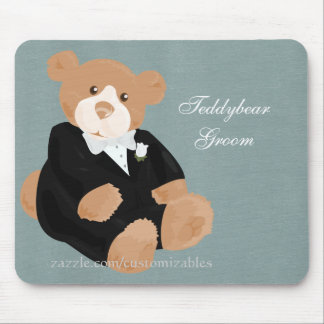 Teddybear GroomMousepad Mouse Pad