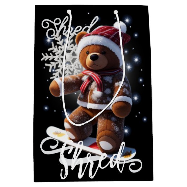 TeddyBear Shredder/Gift Bag (Front)