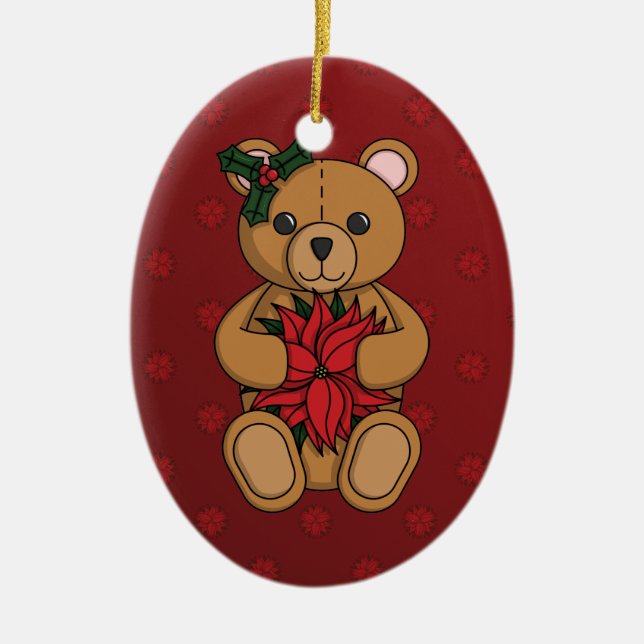 Teddy's Gift Ornament (Front)