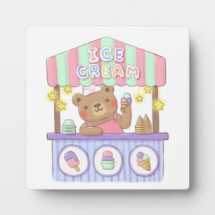 Teddy's Ice Cream Parlor Plaque