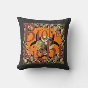 Ted's Pagan Tiki Shack Bar Enoteca Biohazard Night Cushion