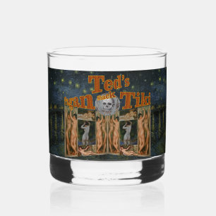 Ted's Pagan Tiki Shack Whiskey Glass