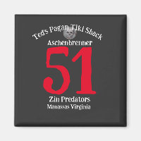 Ted's Pagan Tiki Shack Zin Predators Manassas VA