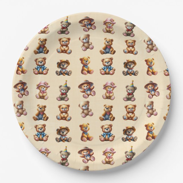 Teds Paper Plate (Front)