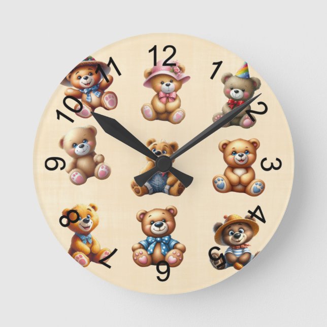 Teds Round Clock (Front)